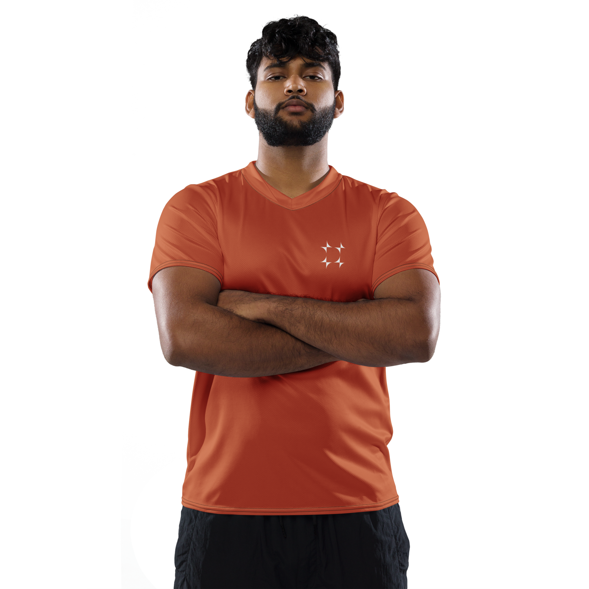 T-shirt sport Dunikal - Ocre