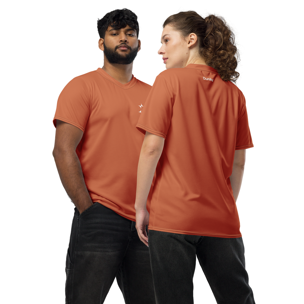 T-shirt sport Dunikal - Ocre