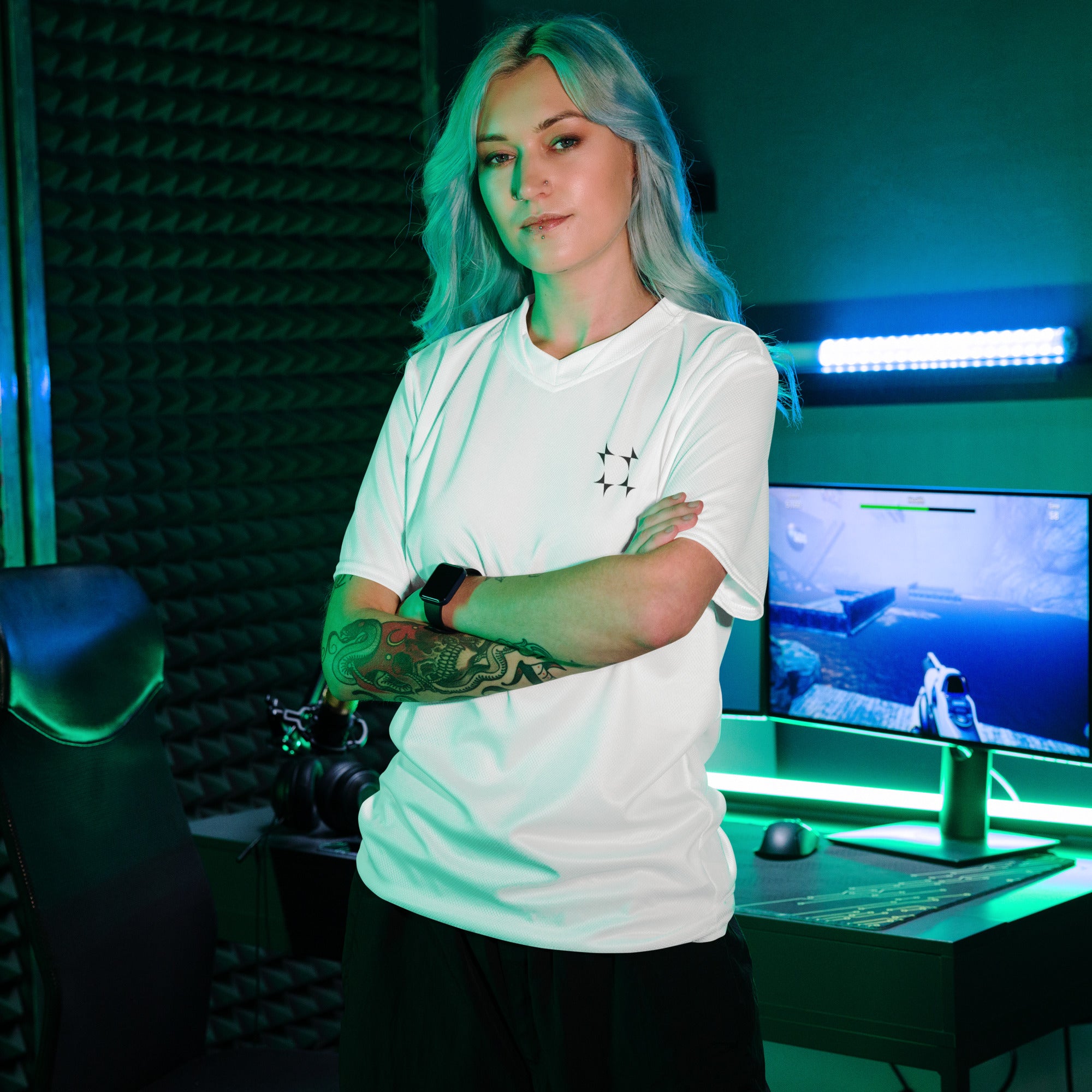 T-shirt sport Dunikal - Neige