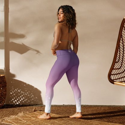 Legging de yoga, Pur Dégradé, Lilas ▼