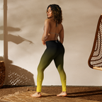 Leggings de yoga — Rayón amarillo