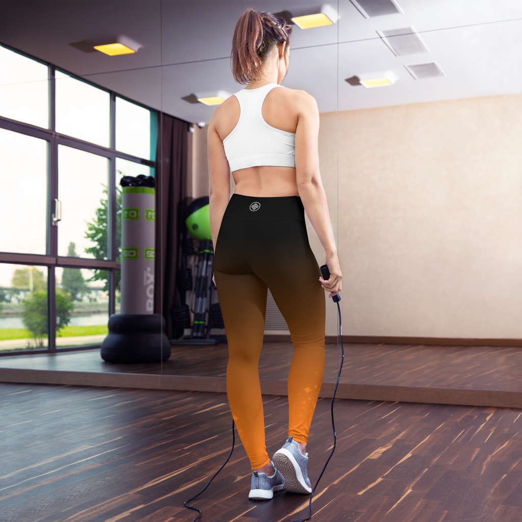 Leggings de yoga — Flambeau naranja