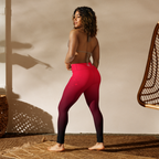 Leggings de yoga — Rojo imperio