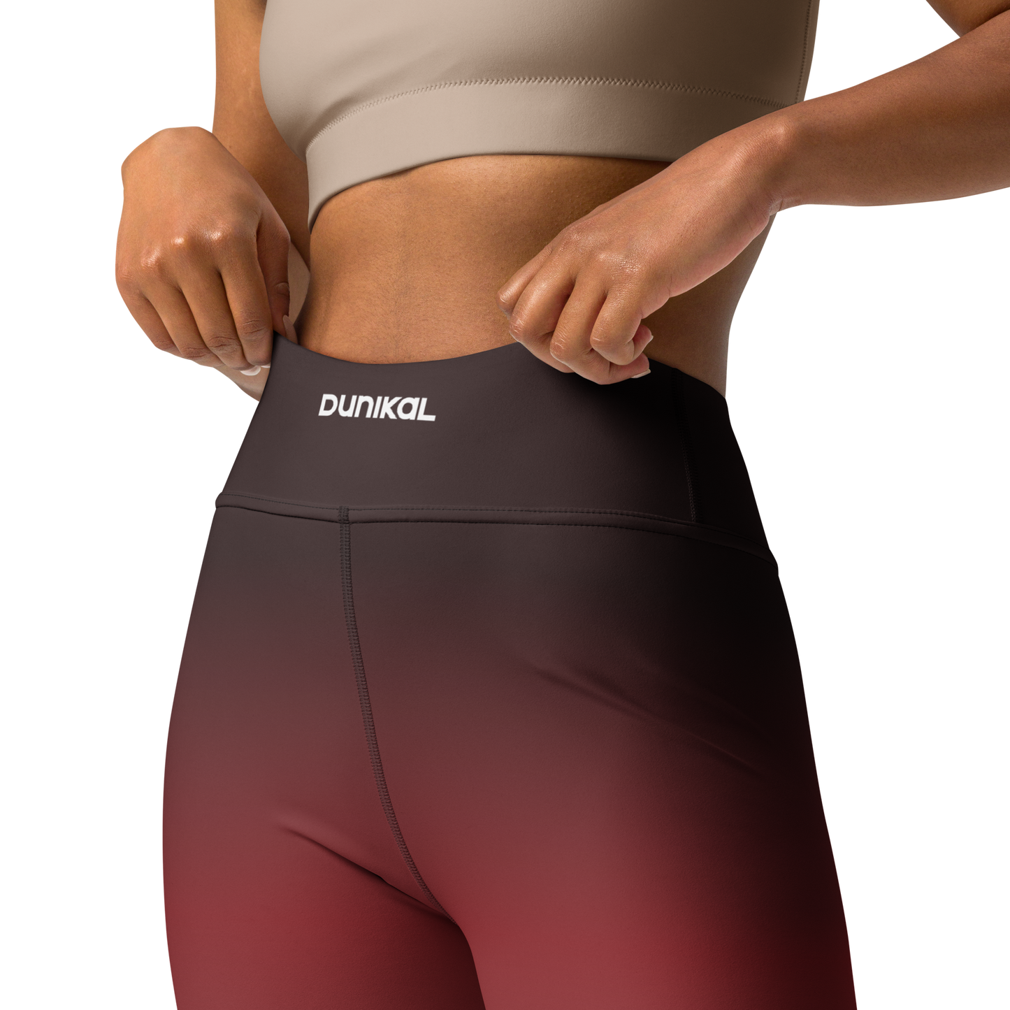 Legging de yoga, Pur Dégradé, Rubis ▼