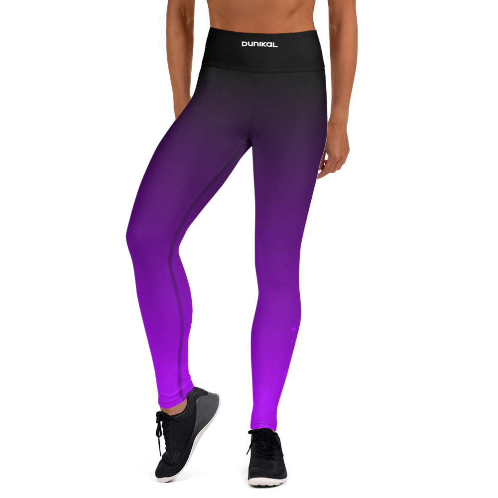 Legging de yoga, Pur Dégradé, Lumière noire ▼