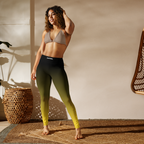 Leggings de yoga — Rayón amarillo
