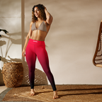 Leggings de yoga — Rojo imperio
