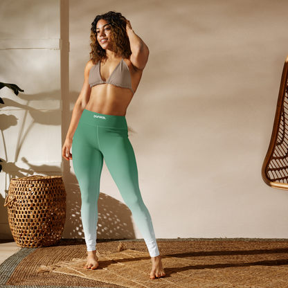 Legging de yoga, Pur Dégradé, Emeraude ▼