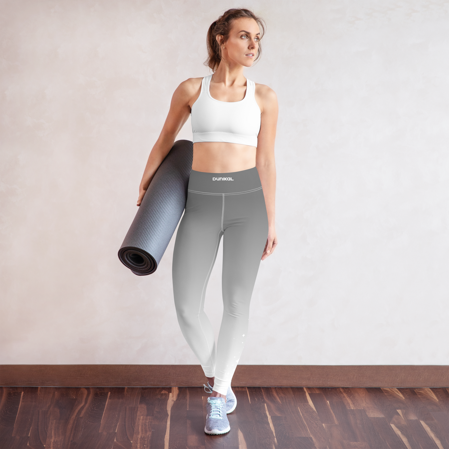 Legging de yoga, Pur Dégradé, Argent sonique ▼