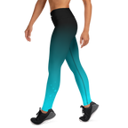 Leggings de yoga — Trampolín turquesa