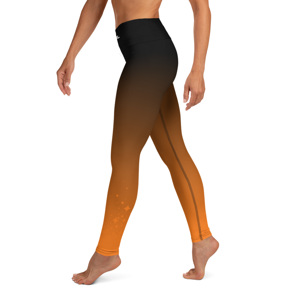 Leggings de yoga — Flambeau naranja