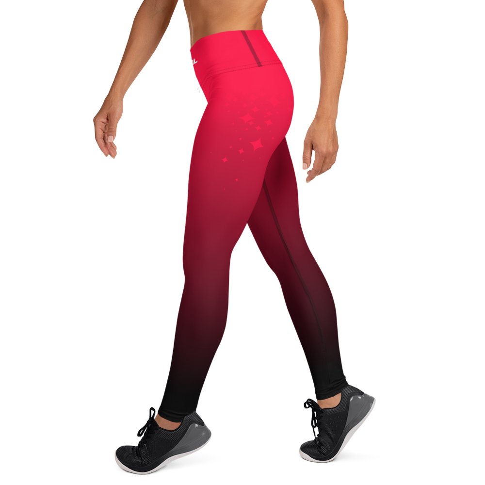 Leggings de yoga — Rojo imperio
