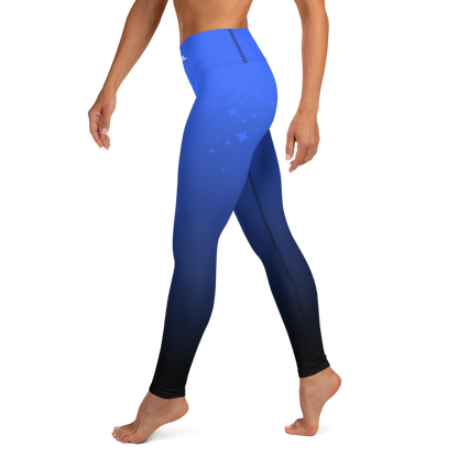 Legging de yoga, Pur Dégradé, Ultramarine ▲