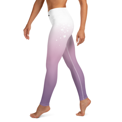 Legging de yoga, Pur Dégradé, Lilas ▲