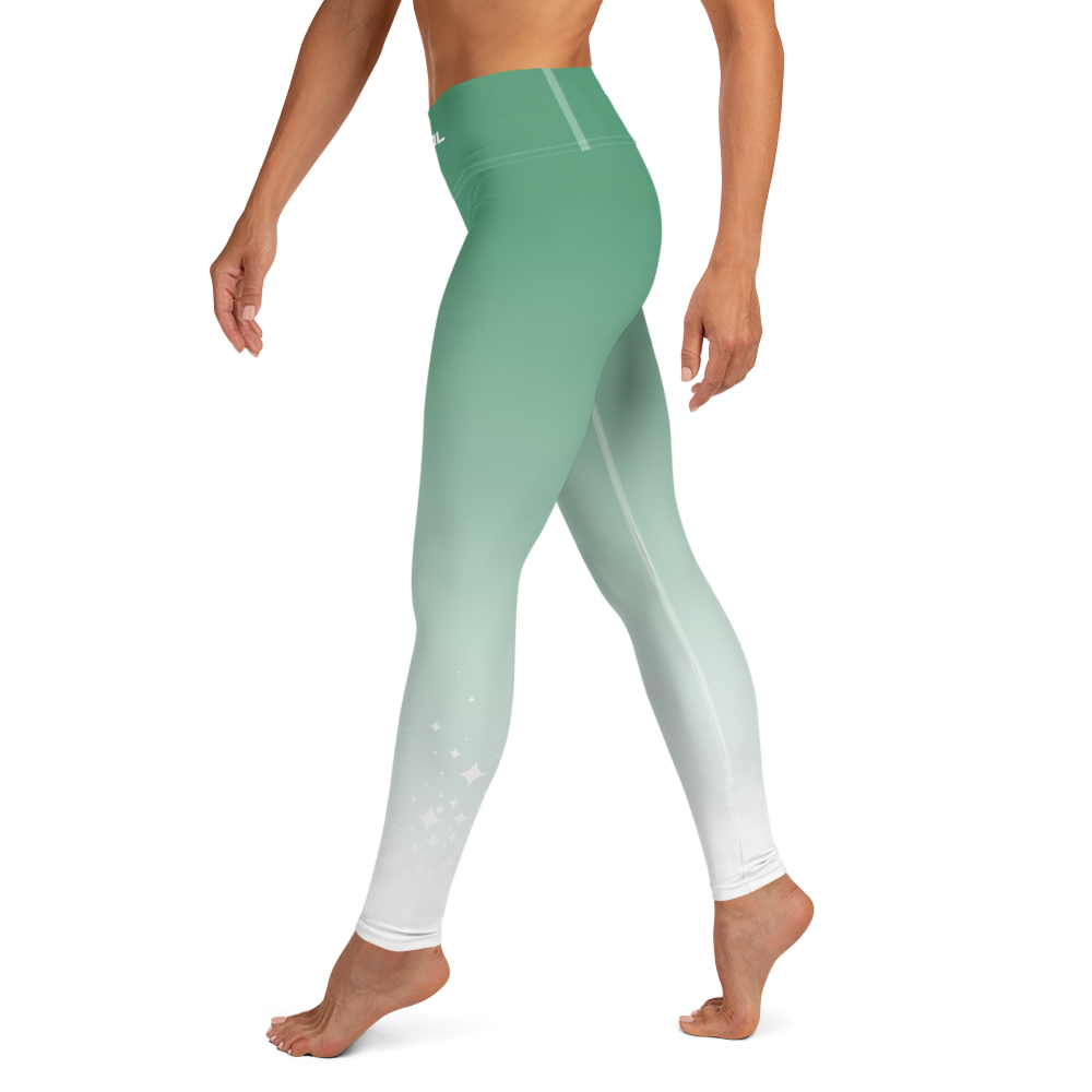 Yoga Leggings — Emerald