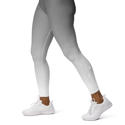 Legging de yoga, Pur Dégradé, Argent sonique ▼