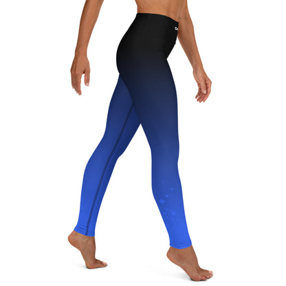 Legging de yoga, Pur Dégradé, Ultramarine ▼