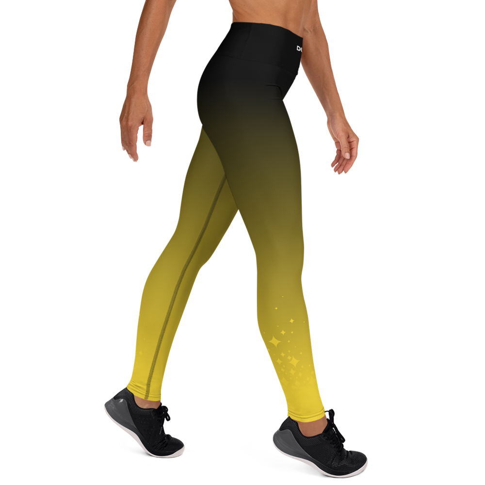 Leggings de yoga — Rayón amarillo