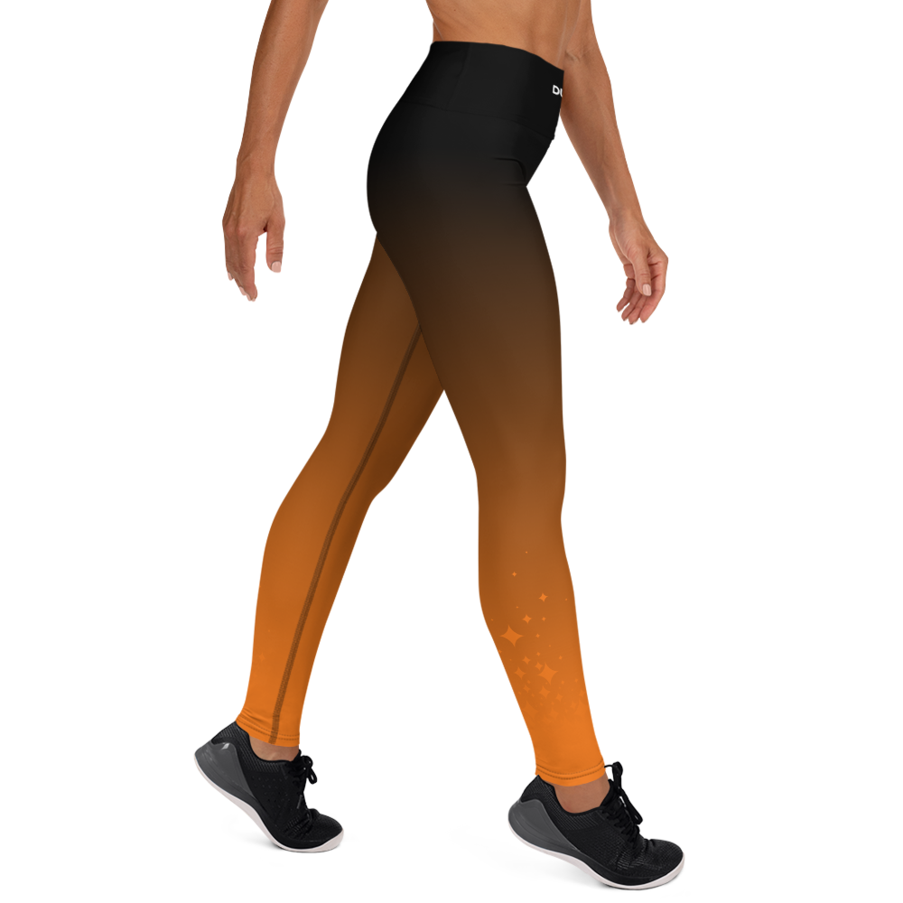 Leggings de yoga — Flambeau naranja