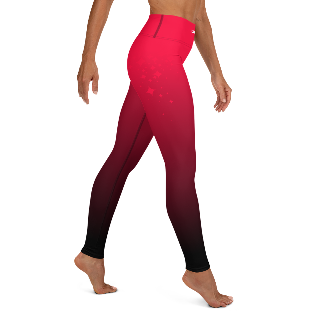 Leggings de yoga — Rojo imperio