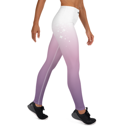 Legging de yoga, Pur Dégradé, Lilas ▲