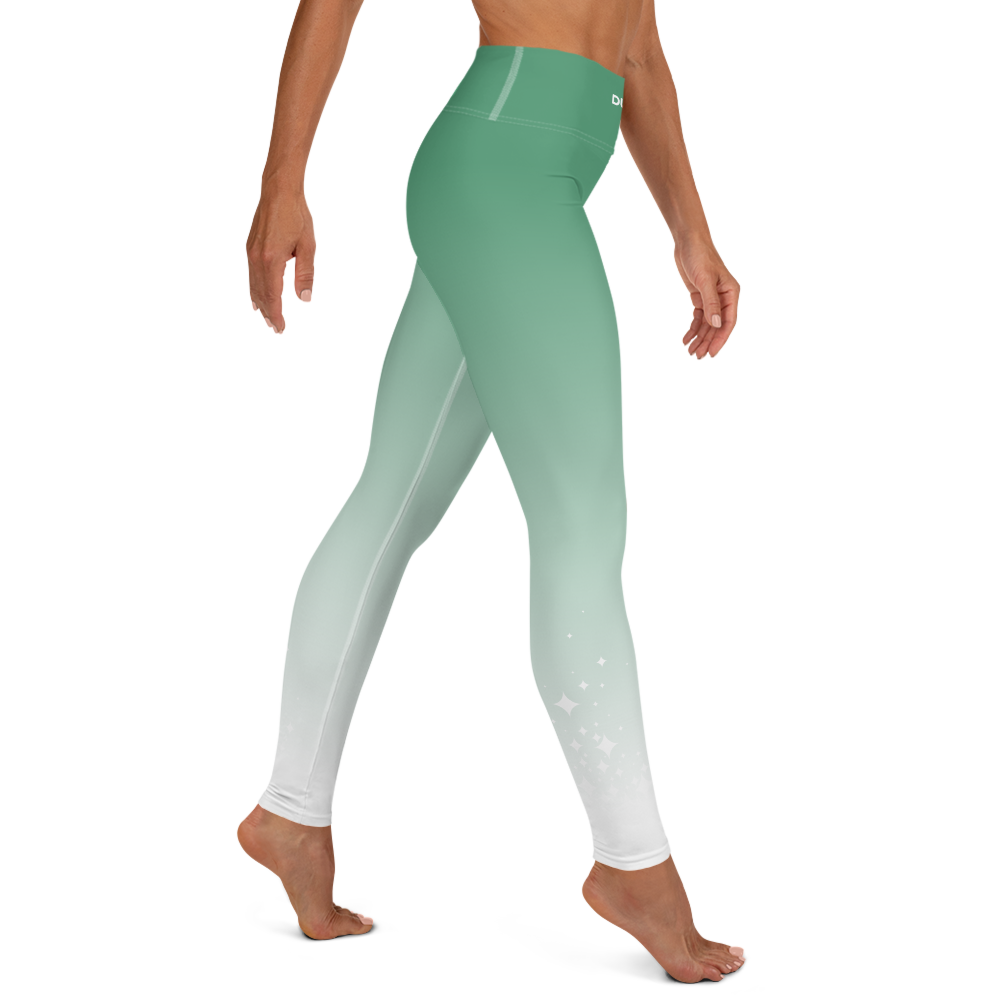 Yoga Leggings — Emerald