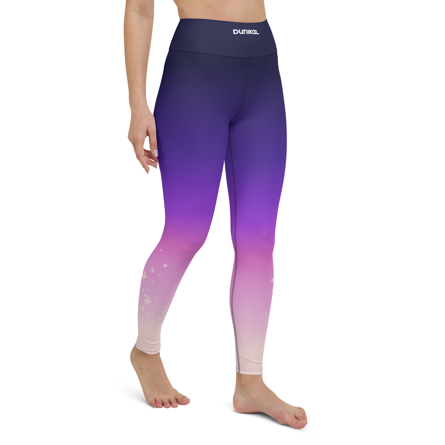 Legging de yoga, Pur Dégradé, Soir hivernal ▼