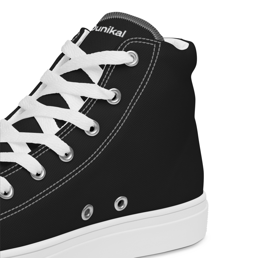 Alpargatas altas - Grafito 