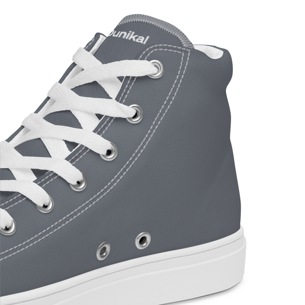 Espadrilles hautes - Ardoise