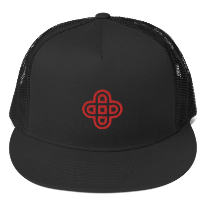 Casquette de camionneur ➭ Logo Dunikal rouge