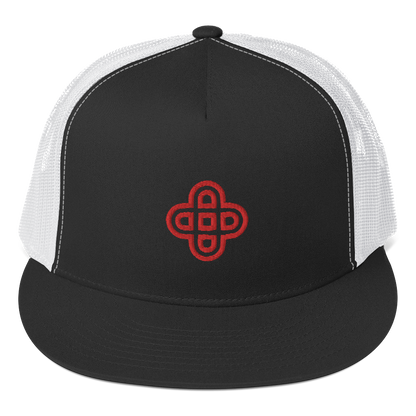 Casquette de camionneur ➭ Logo Dunikal rouge