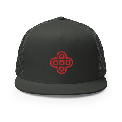 Casquette de camionneur ➭ Logo Dunikal rouge