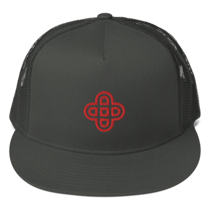 Casquette de camionneur ➭ Logo Dunikal rouge