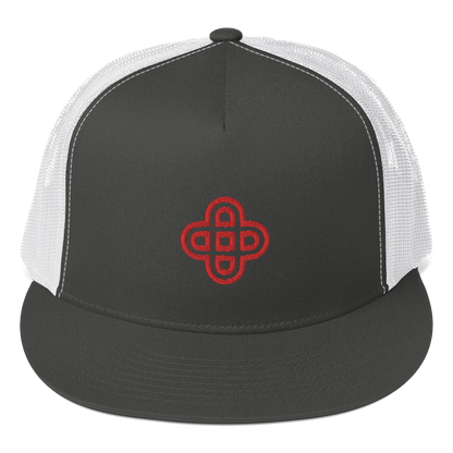 Casquette de camionneur ➭ Logo Dunikal rouge