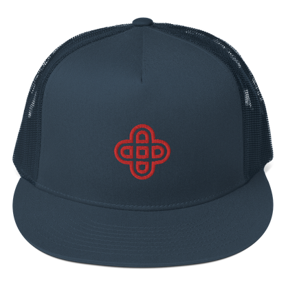 Casquette de camionneur ➭ Logo Dunikal rouge