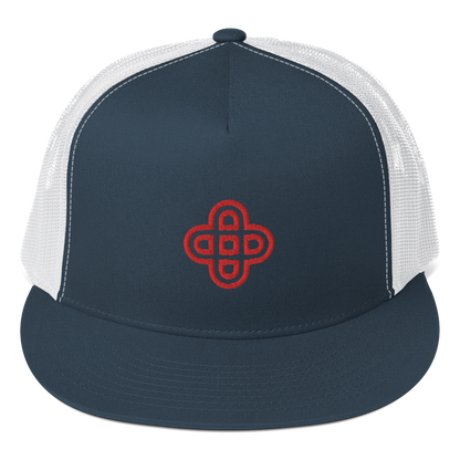 Casquette de camionneur ➭ Logo Dunikal rouge