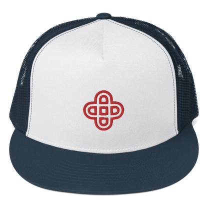 Casquette de camionneur ➭ Logo Dunikal rouge