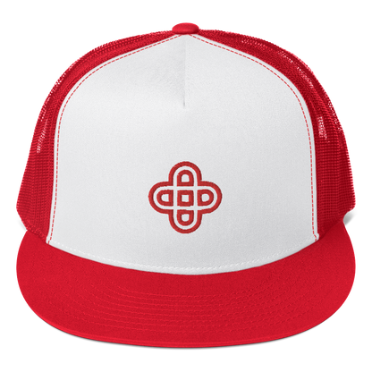 Casquette de camionneur ➭ Logo Dunikal rouge