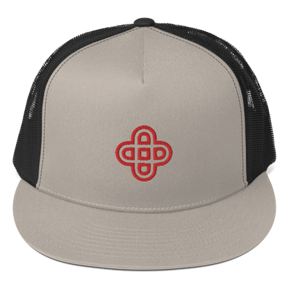 Casquette de camionneur ➭ Logo Dunikal rouge