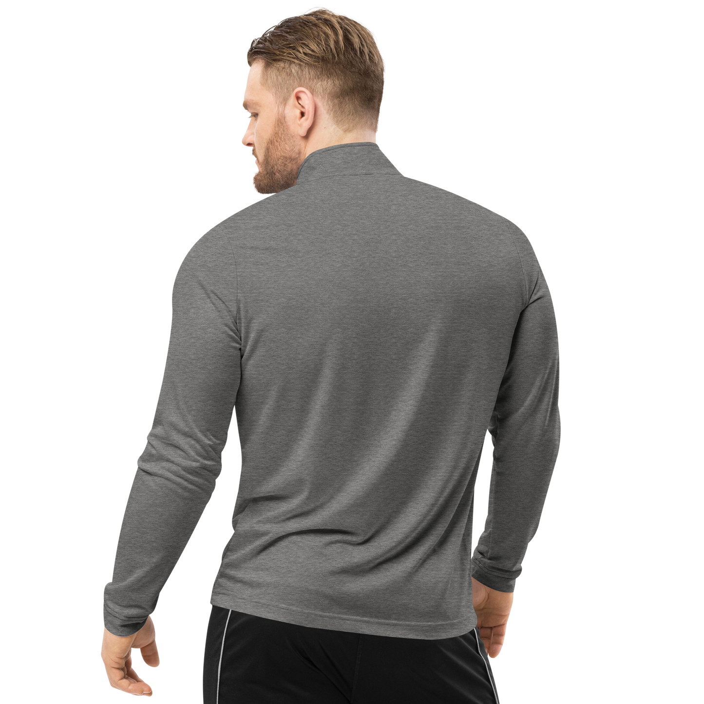 Adidas Slim 3/4 Zip Sweater ❯ Dunikal Logo