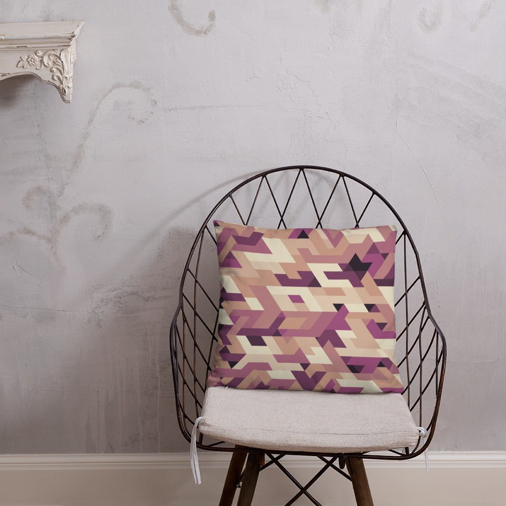 Coussin Classique ❯ Isoménigme ❯ Brume cuivrée