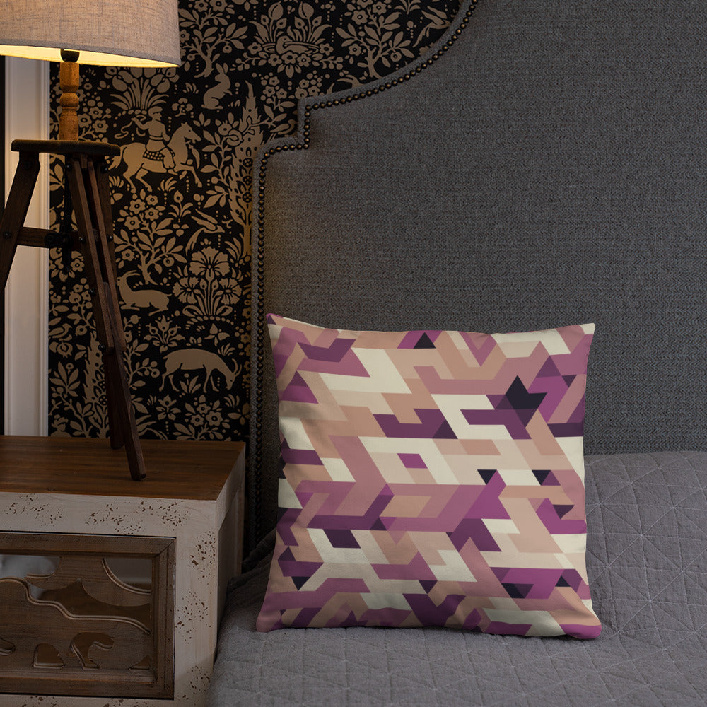 Coussin Classique ❯ Isoménigme ❯ Brume cuivrée