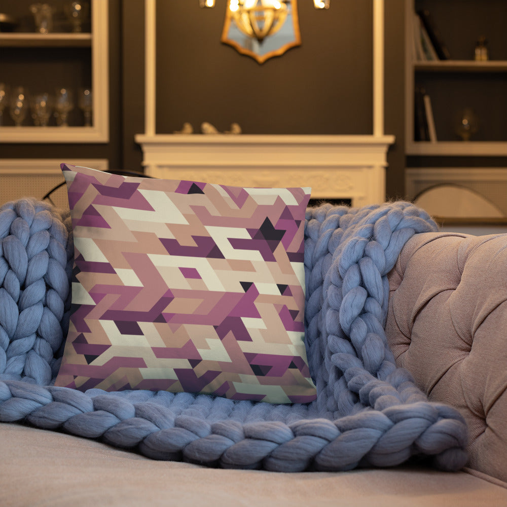 Coussin Classique ❯ Isoménigme ❯ Brume cuivrée