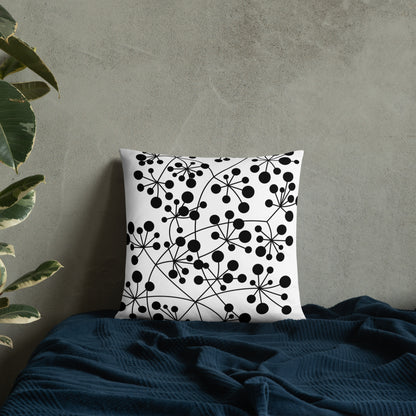 Classic cushion ❯ Arboricool ❯ Black on white