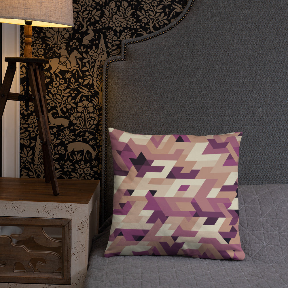 Coussin Classique ❯ Isoménigme ❯ Brume cuivrée