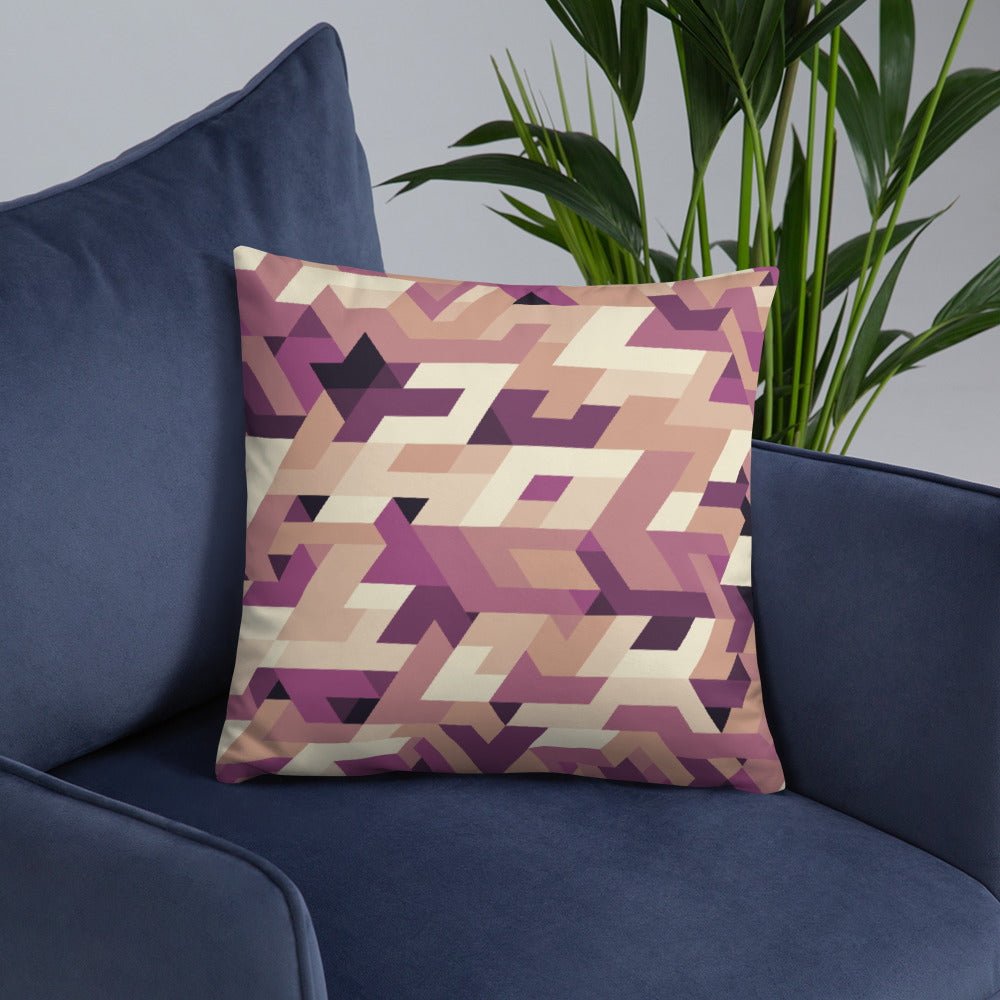 Coussin Classique ❯ Isoménigme ❯ Brume cuivrée