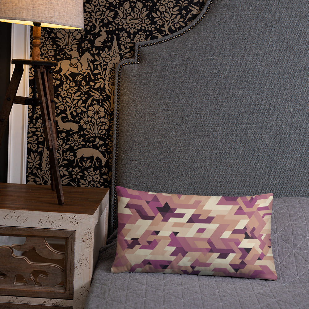 Coussin Classique ❯ Isoménigme ❯ Brume cuivrée