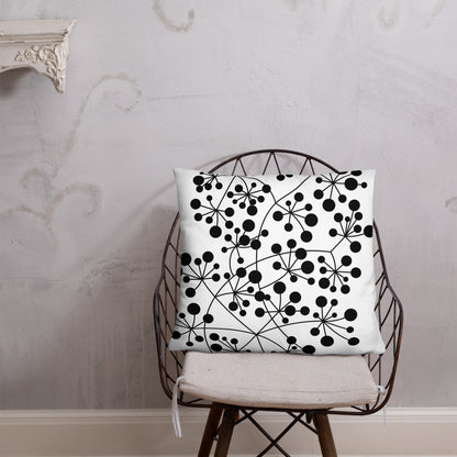 Classic cushion ❯ Arboricool ❯ Black on white