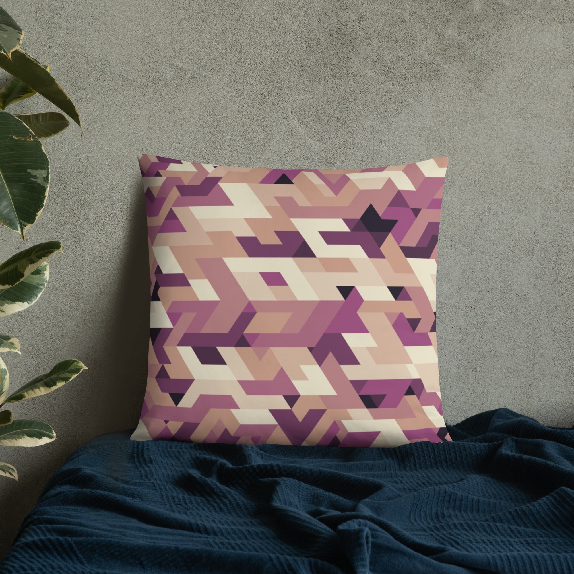 Coussin Classique ❯ Isoménigme ❯ Brume cuivrée