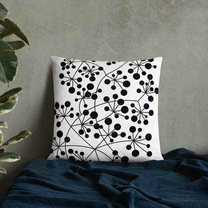 Classic cushion ❯ Arboricool ❯ Black on white